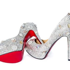 Louis Vuitton Red Bottom Wedding Shoes For Women's